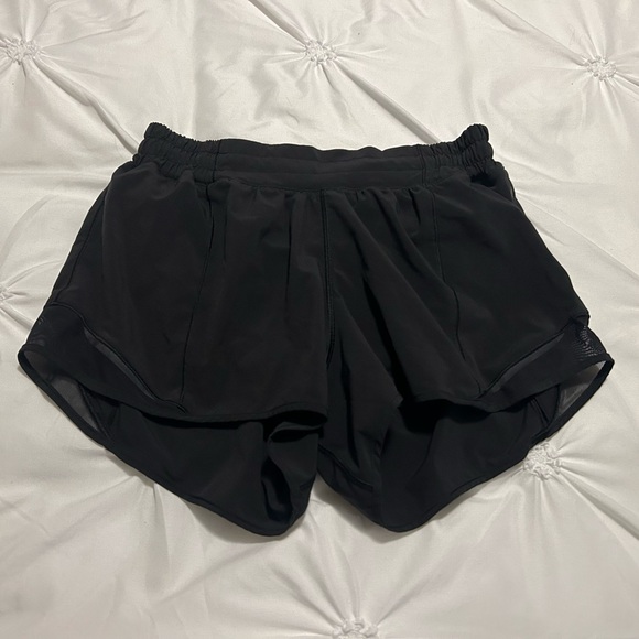black lululemon shorts - Picture 2 of 3